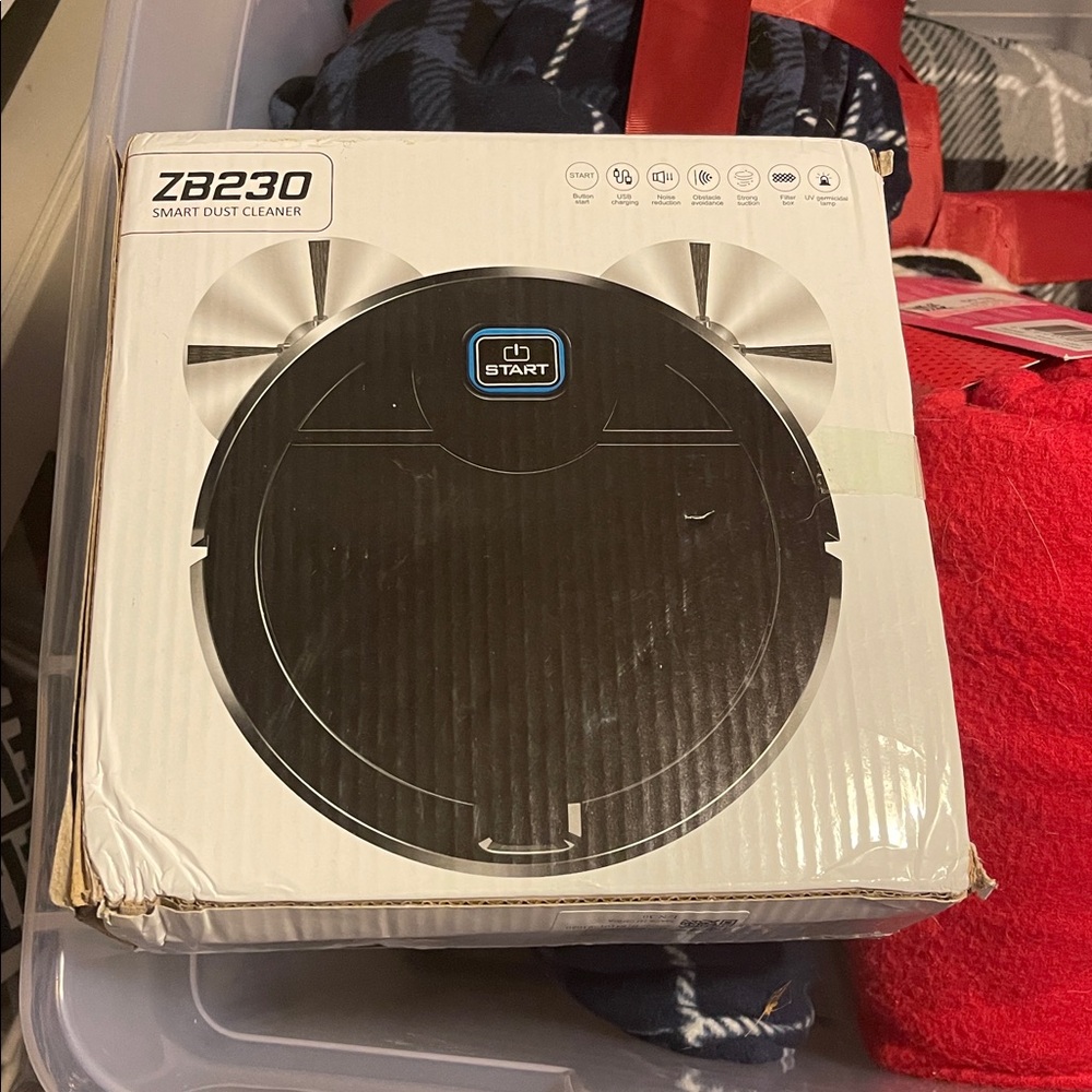 ZB230 Smart Dust Cleaner in Black and White